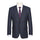 562-7 Men's 3-Piece Wool Stretch Checked Suits