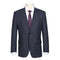 562-7 Men's 3-Piece Wool Stretch Checked Suits