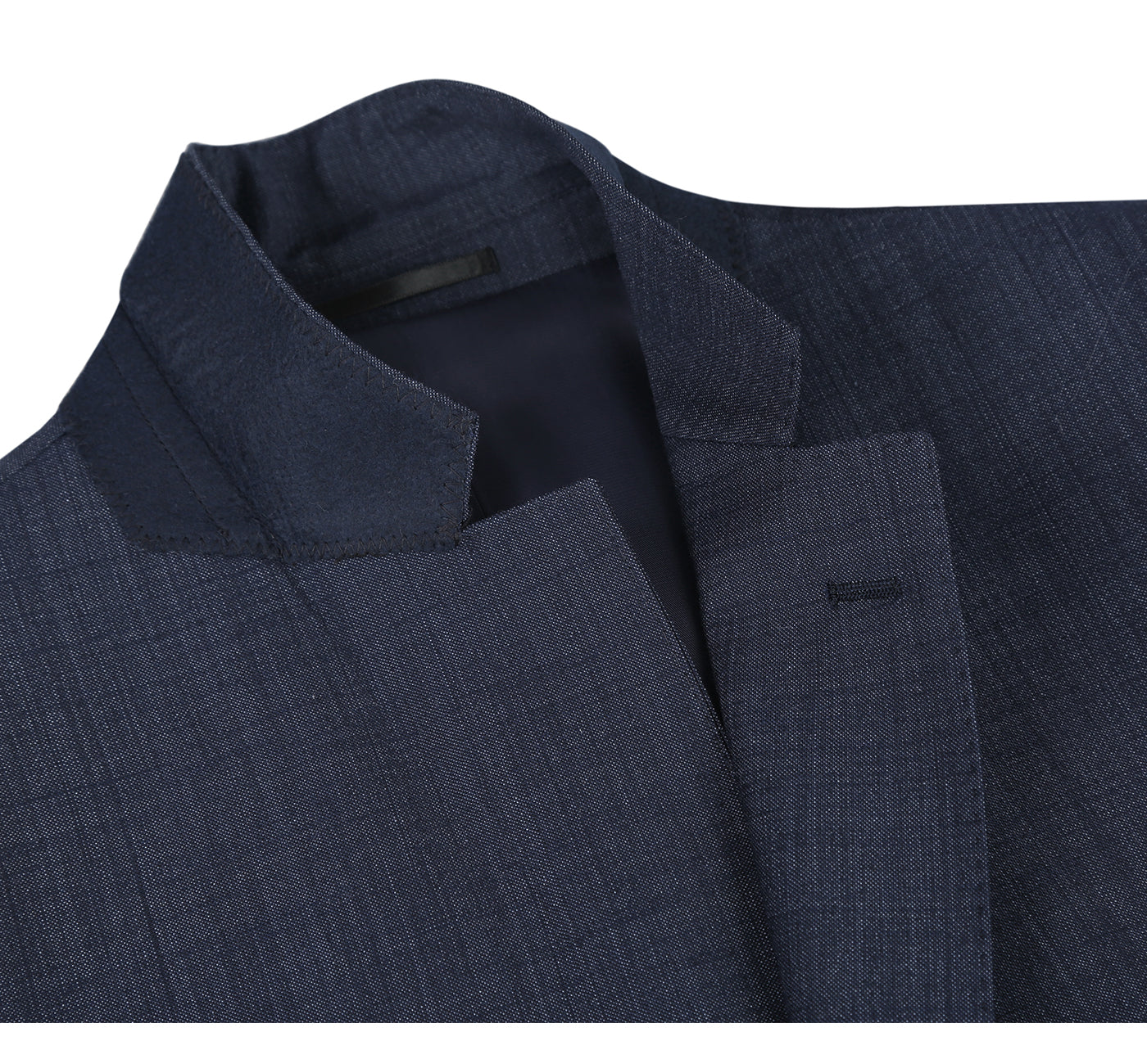 558-3 Men's Two Piece Classic Fit Wool Blend Suit - 38Sx32W