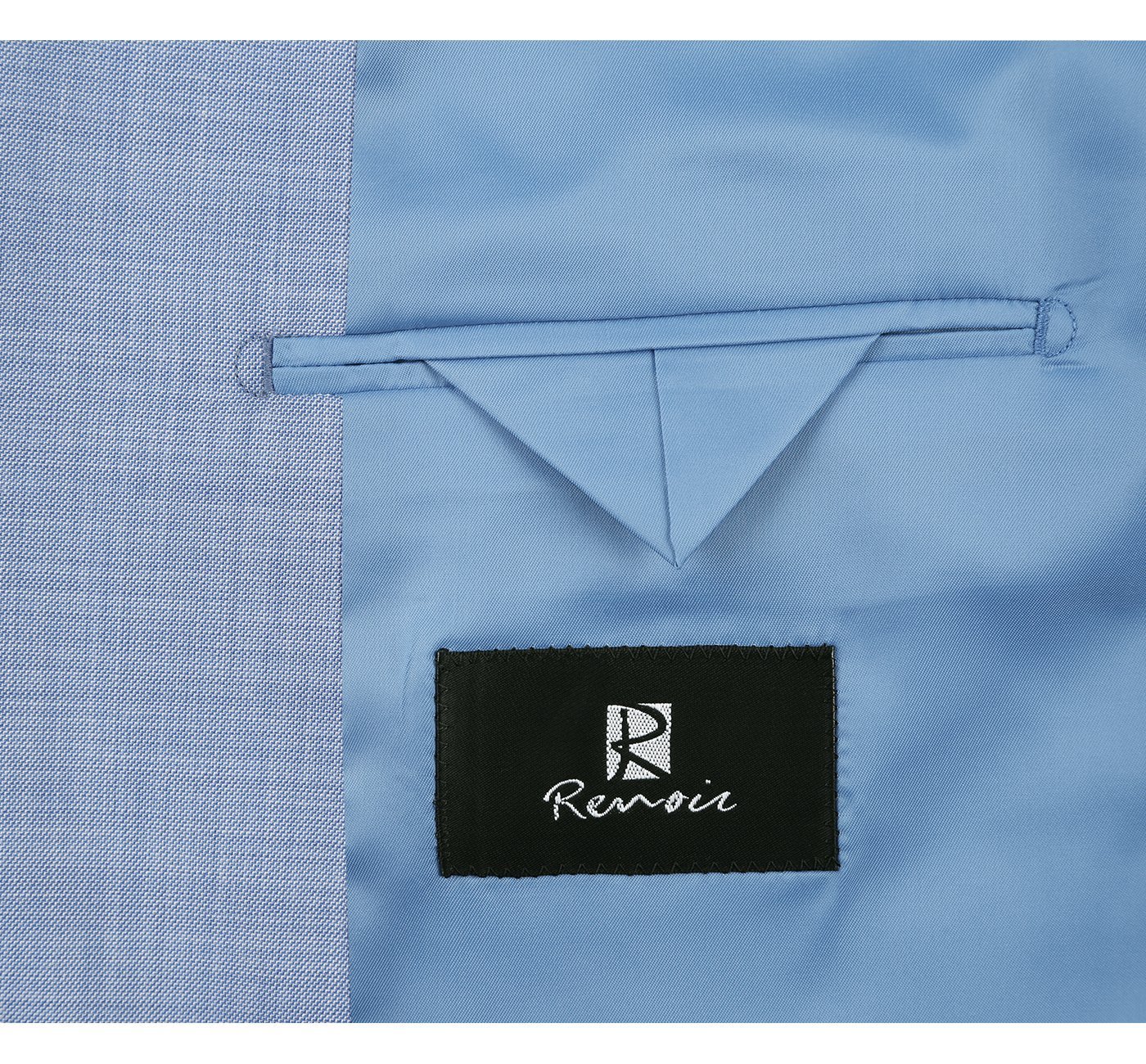 203-9 Men's 2-Piece Slim Fit Single Breasted Notch Lapel Suit - 34Sx28W