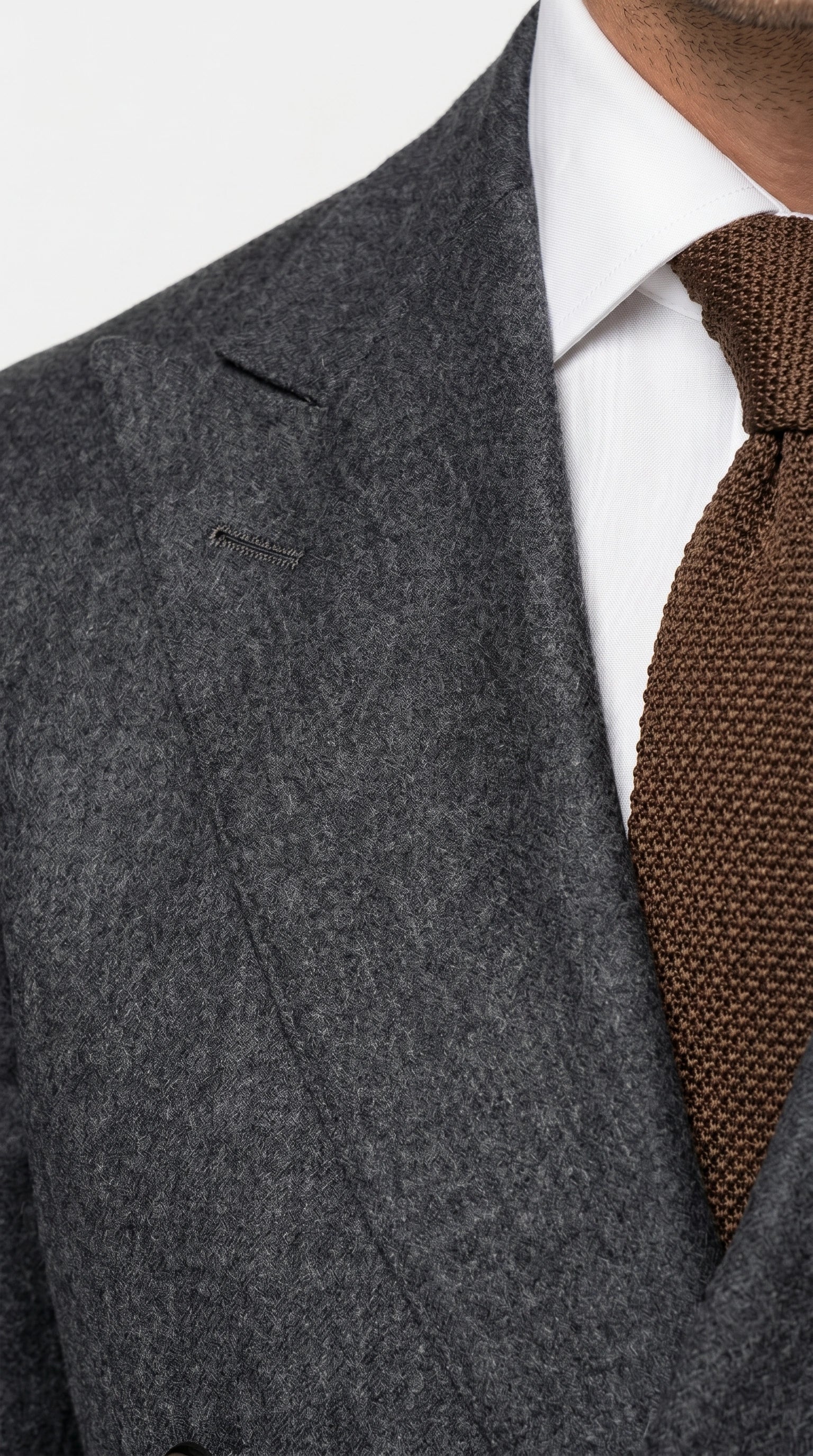 Men’s Charcoal Double Breasted Blazer, Formal Wedding Business Casual Sport Coat Jacket Wool Fabric - 36 Short