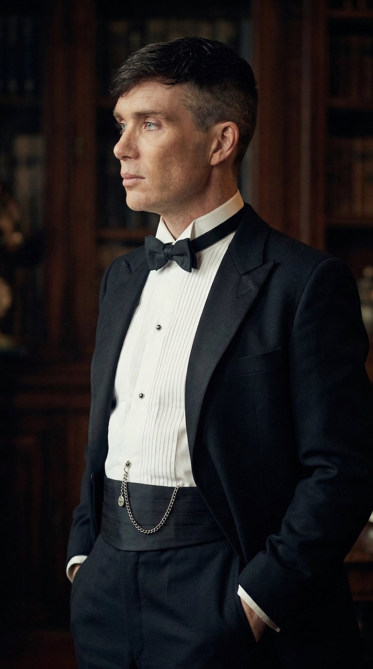 Mens Black Tuxedo Blazer – Peaky Blinders Thomas Shelby Inspired Classic Formal Blazer for Men Vintage British Style Jacket - 36 Short