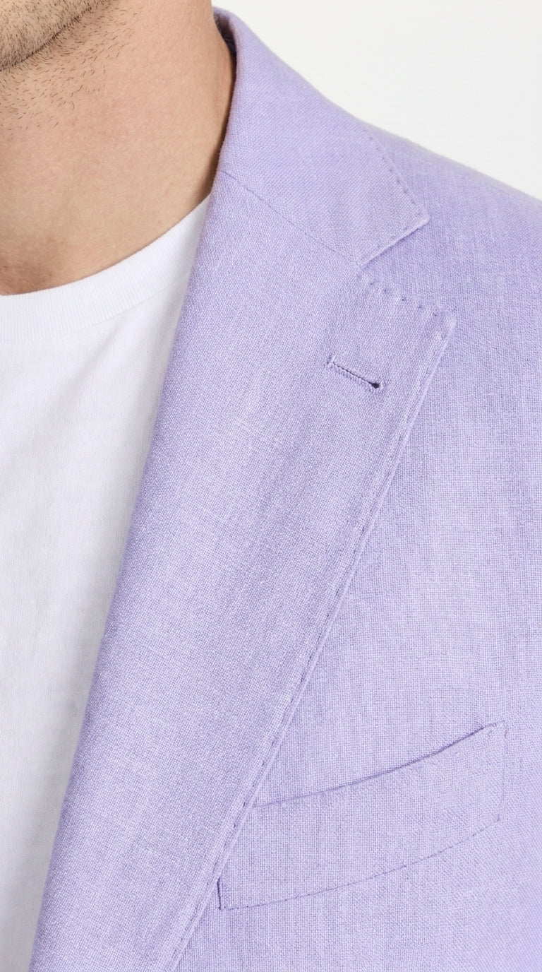 Men’s Lavender Sport Coat – Two-Button Wedding, Business and Smart Casual Blazer