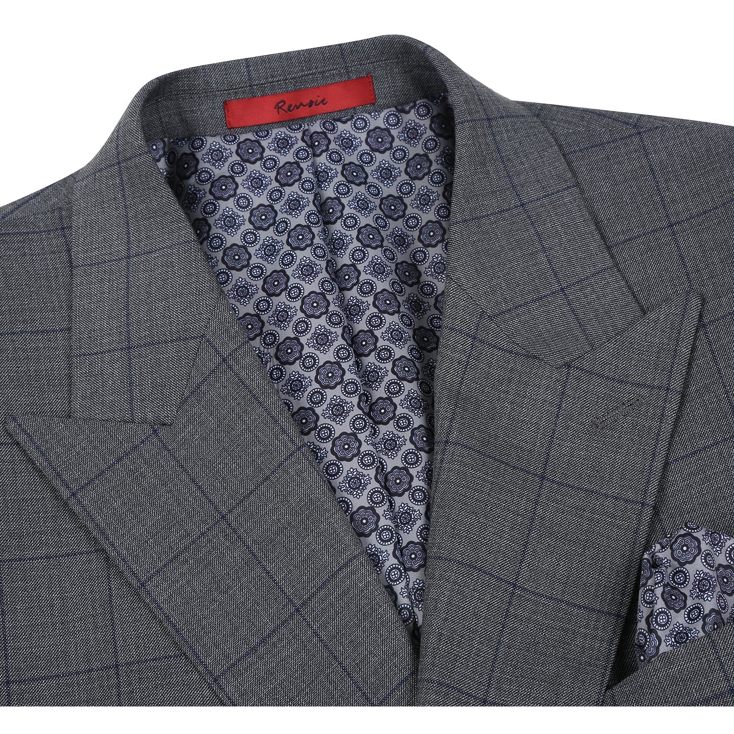 293-44 Men's Double-Breasted New Slim Fit Suits - 36Rx30W