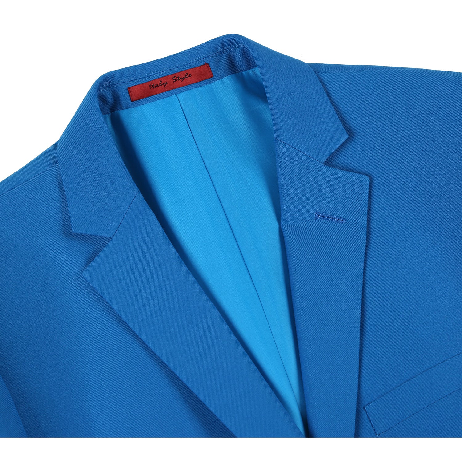 201-55 Men's 2-Piece Slim Fit Single Breasted Notch Lapel Suit - 38Lx32W