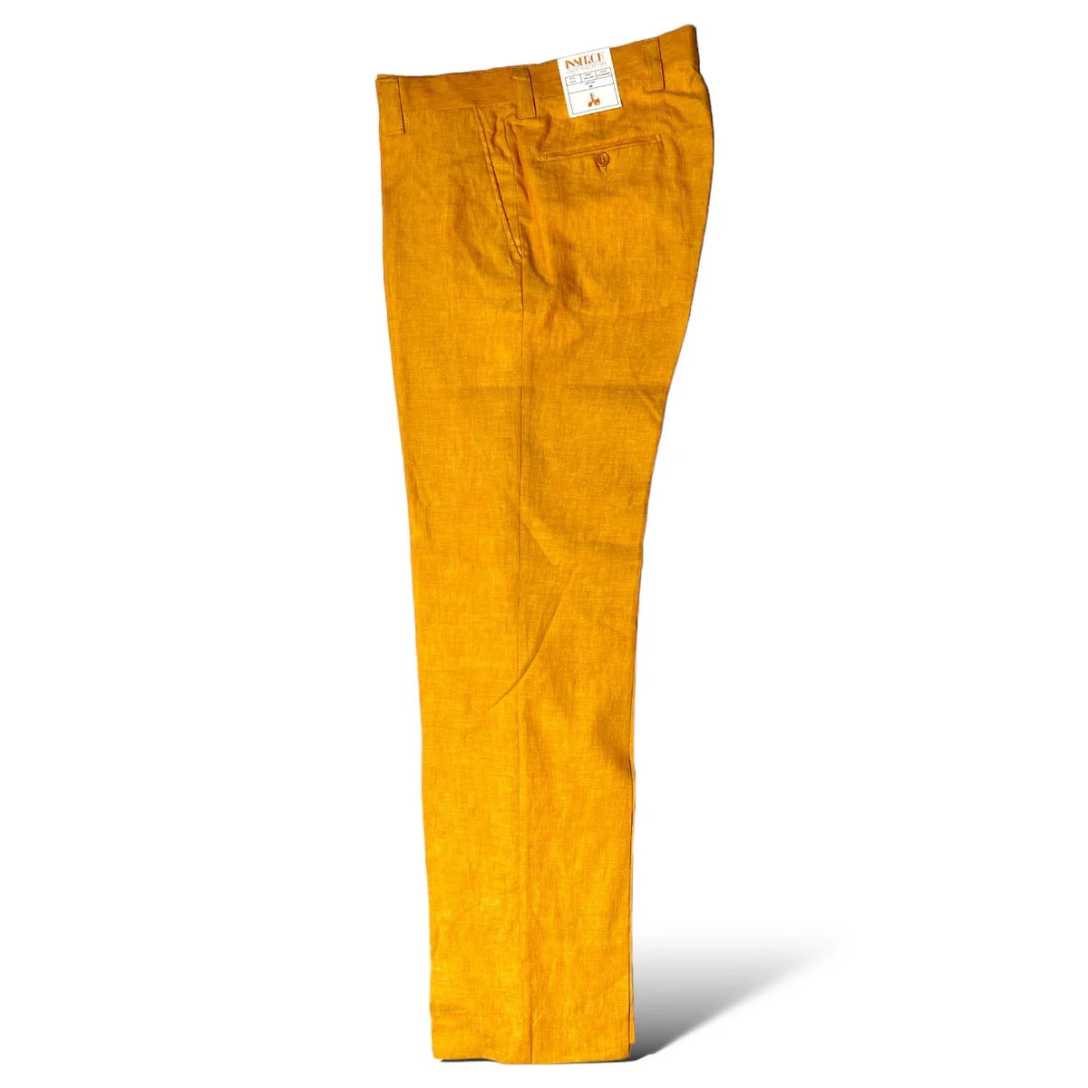 Premium Linen Pant - Sunburst - dress size pants : 28 Unfinished bottom