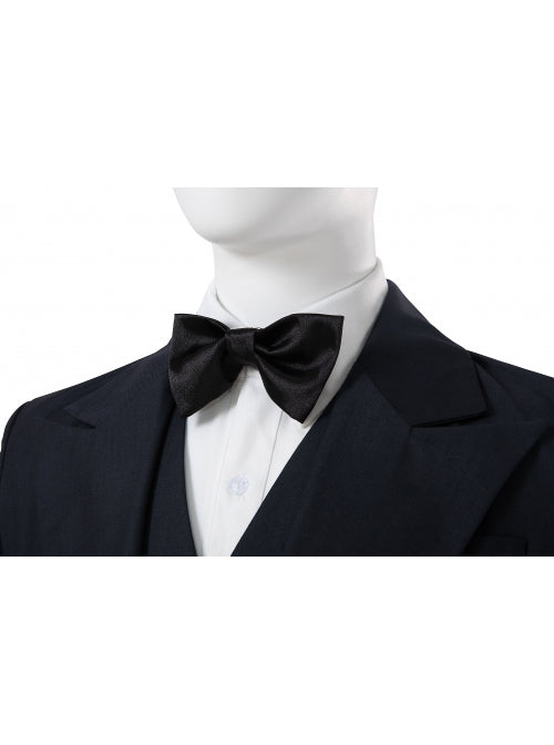 Black Suit Cosplay Costume for Men – Halloween Outfit Without Shoes - 34 Short or Extra Small