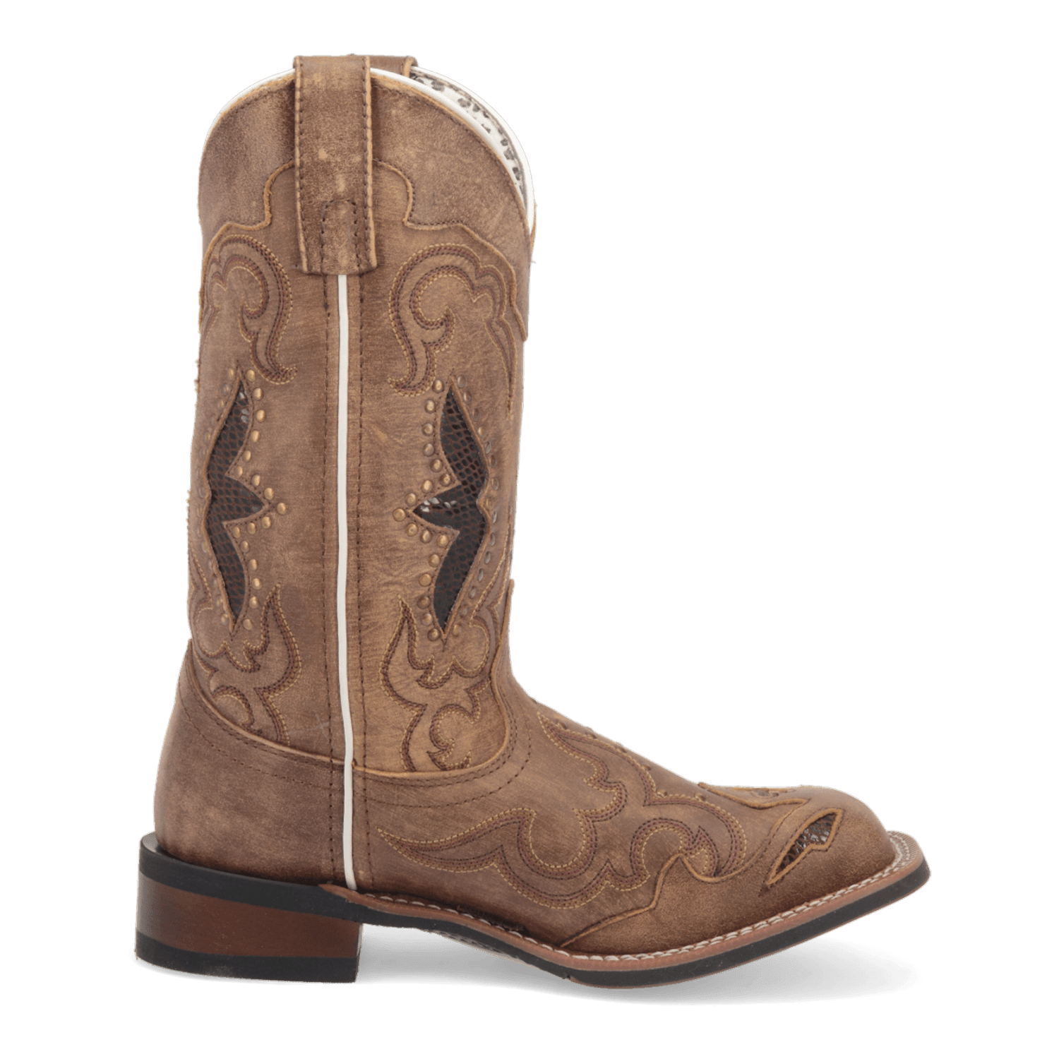 Laredo Spellbound Boot: Premium Leather Chelsea - Brown