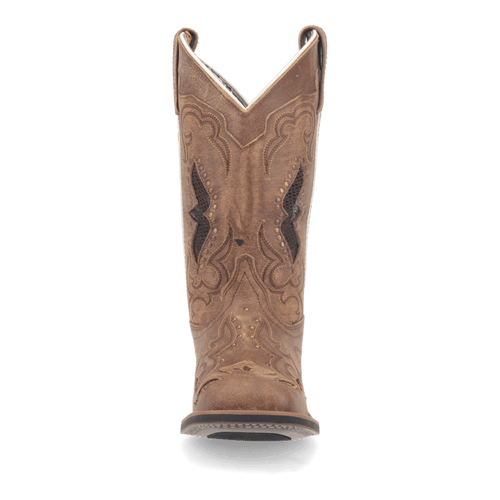Laredo Spellbound Boot: Premium Leather Chelsea - Brown