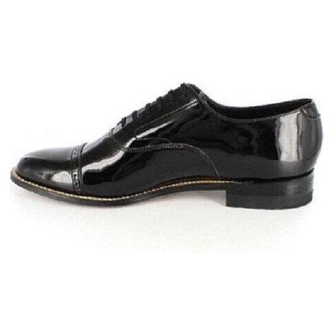 Stacy Adams Shoes Concorde Patent Leather Oxford Tuxedo Black 11003-01 - 6
