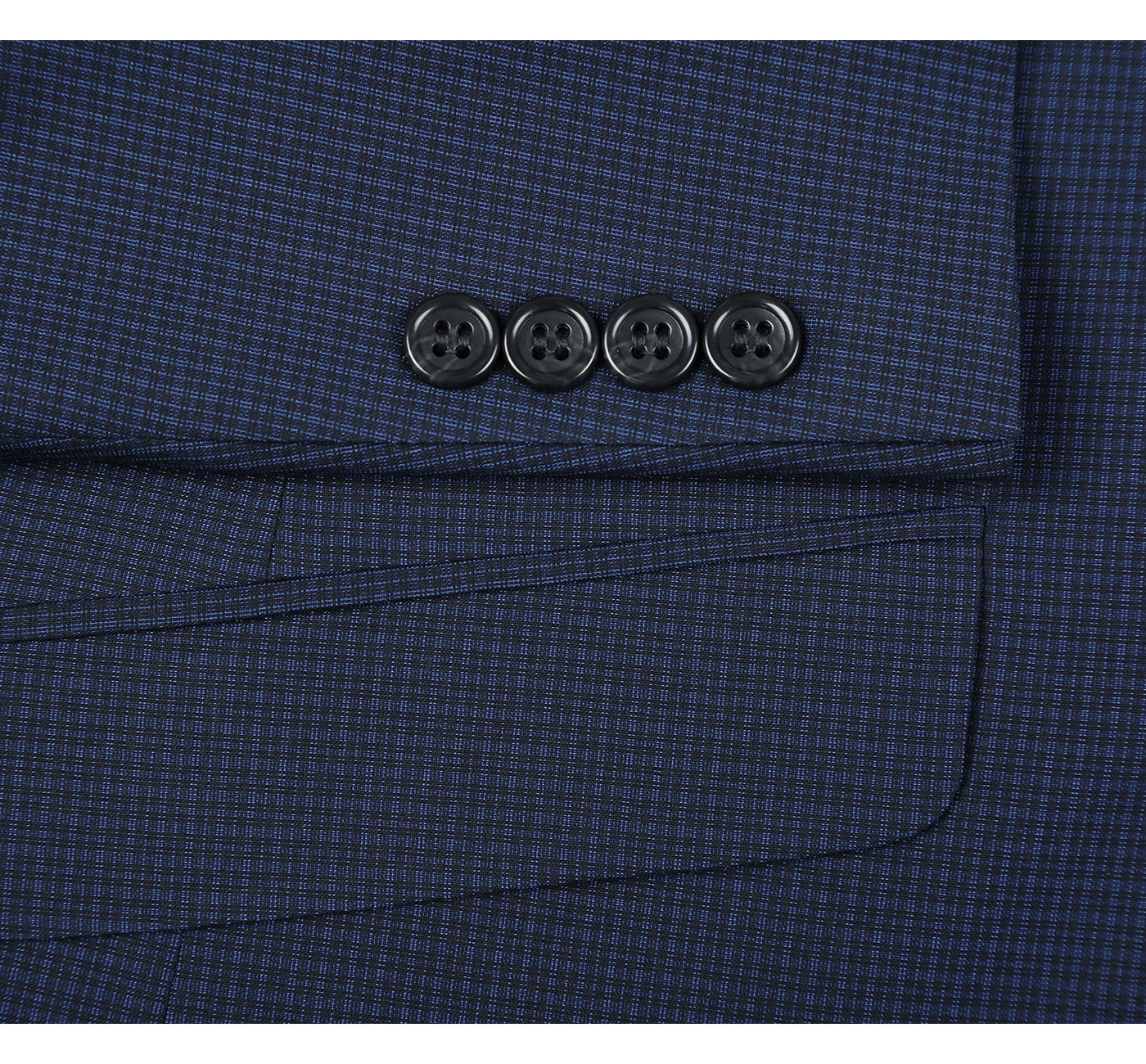 293-8 Men's Two Piece Slim Fit Stretch Dress Suit - 36Sx30W