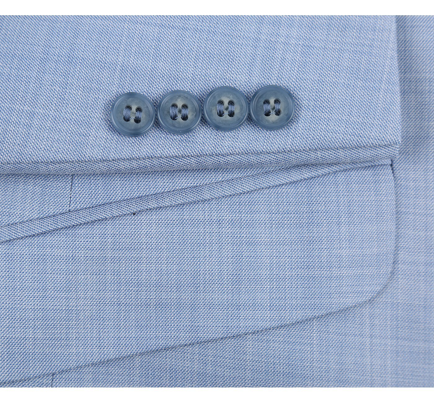 203-9 Men's 2-Piece Slim Fit Single Breasted Notch Lapel Suit - 34Sx28W