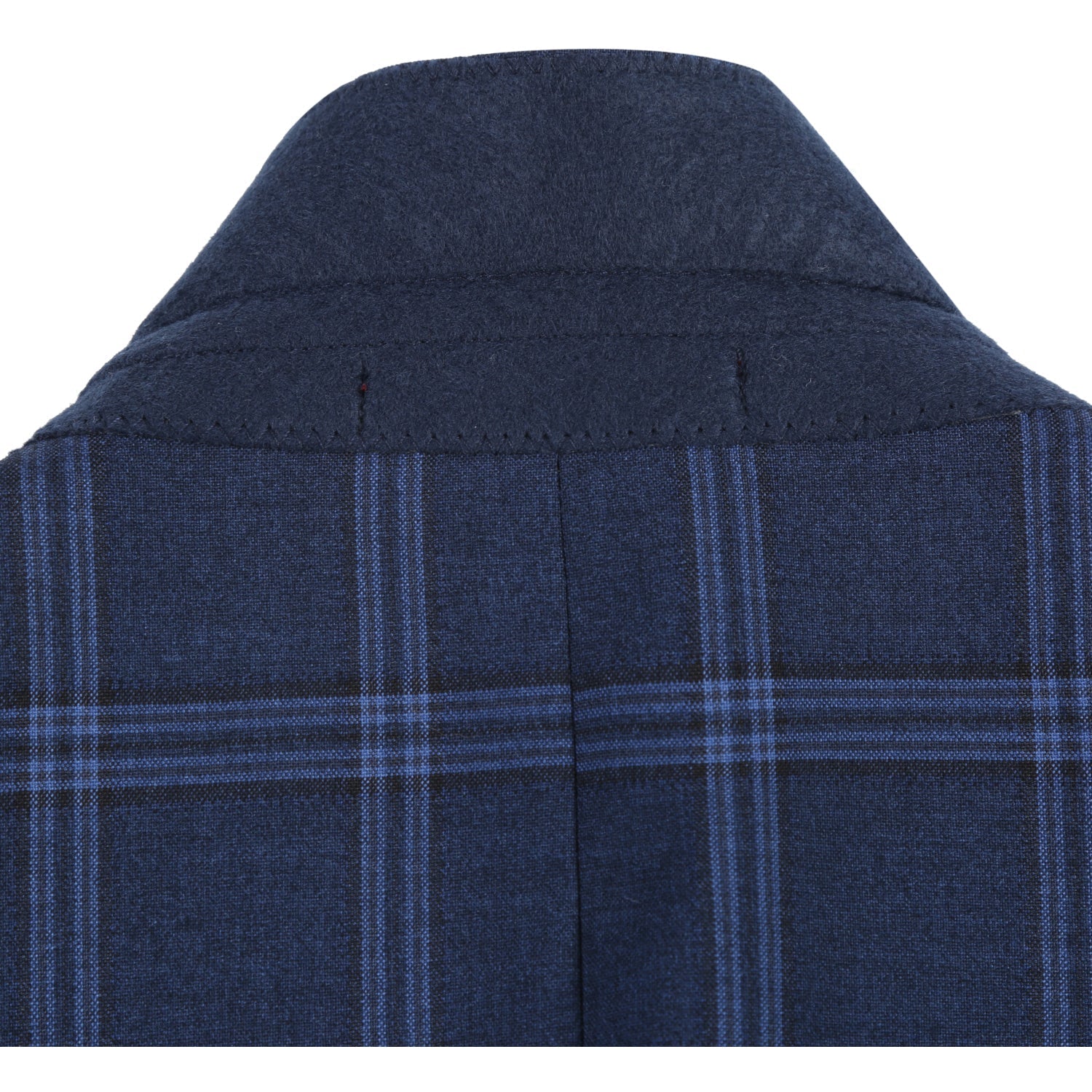 293-22 Men's Slim Fit Checked Suits - 38Lx32W