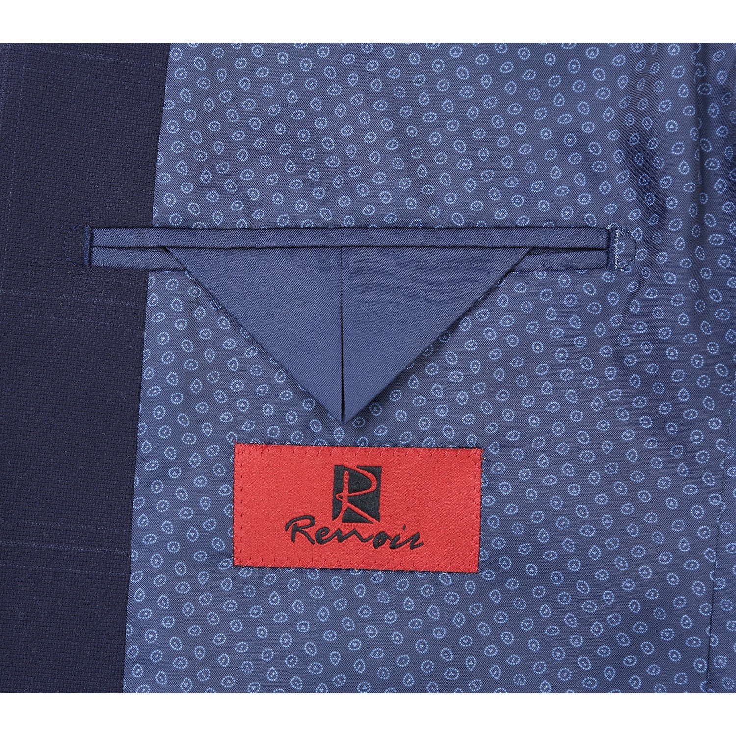 293-29 Men's Slim Fit Checked Suits - 38Lx32W