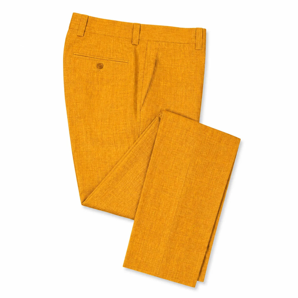 Premium Linen Pant - Sunburst - dress size pants : 28 Unfinished bottom