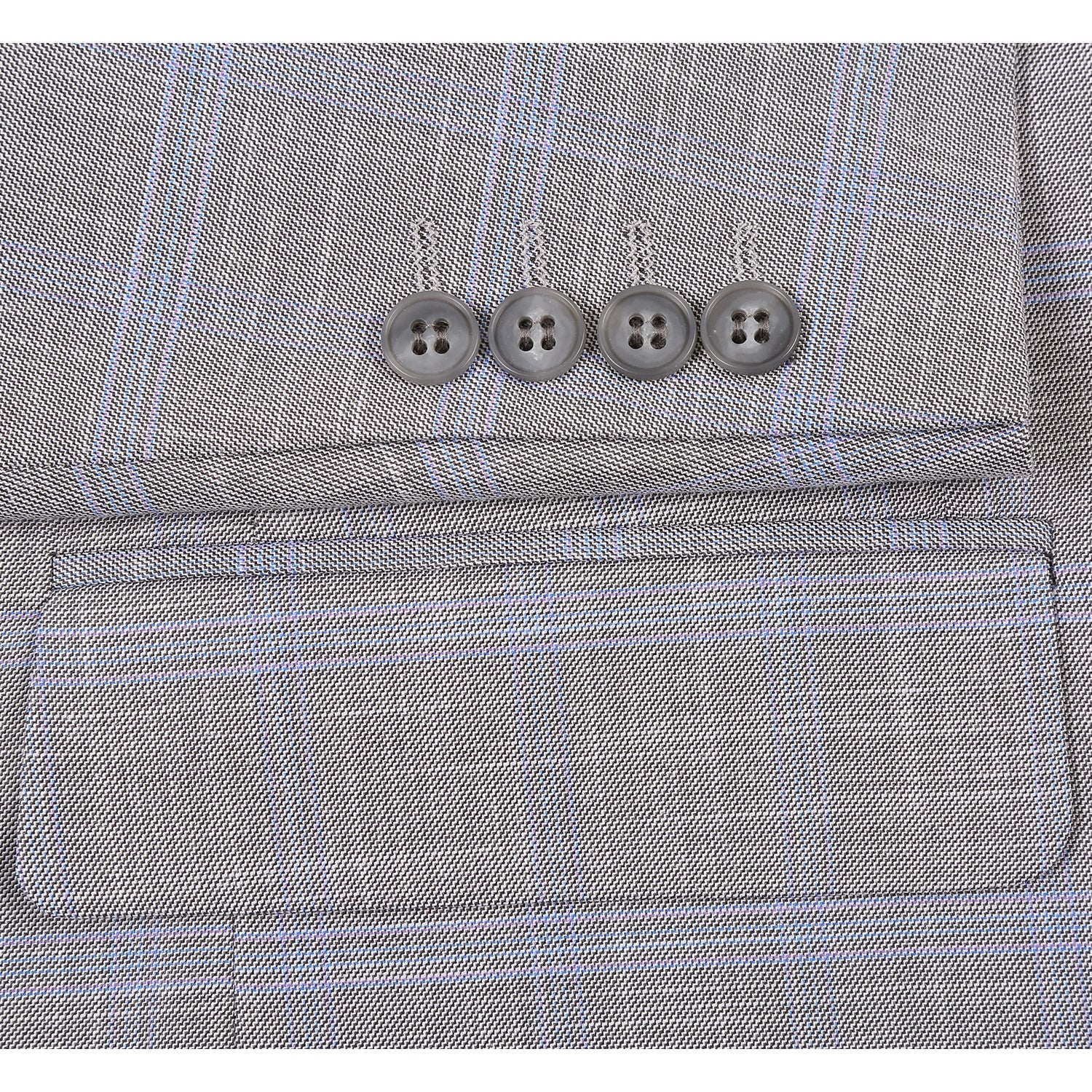293-53 Men's Classic Fit Suits - 40Lx34W