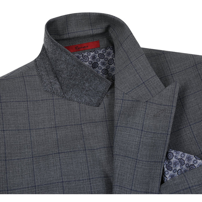 293-44 Men's Double-Breasted New Slim Fit Suits