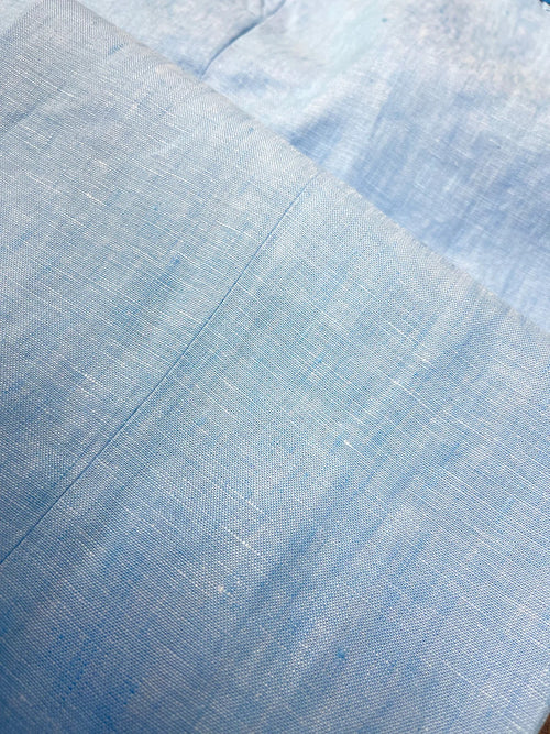 Linen Premium Pant - Lake Blue