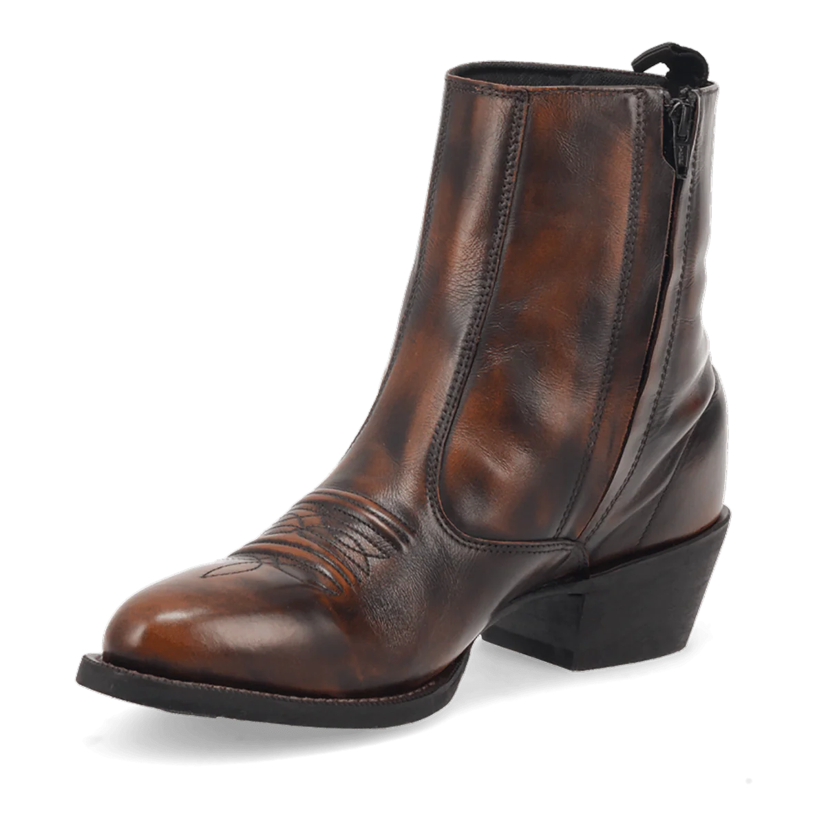 Laredo Men's Fletcher Brown Leather Boot - 7D