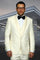 "Mens Wool One Button Modern Fit Vested Shawl Prom 2025 Tuxedo Suit in Ivory" off white