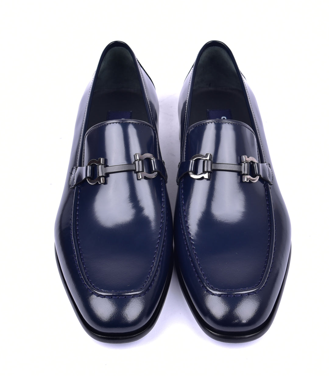 Corrente 6415 Calfskin Slip-On Loafer - Navy - Image 3