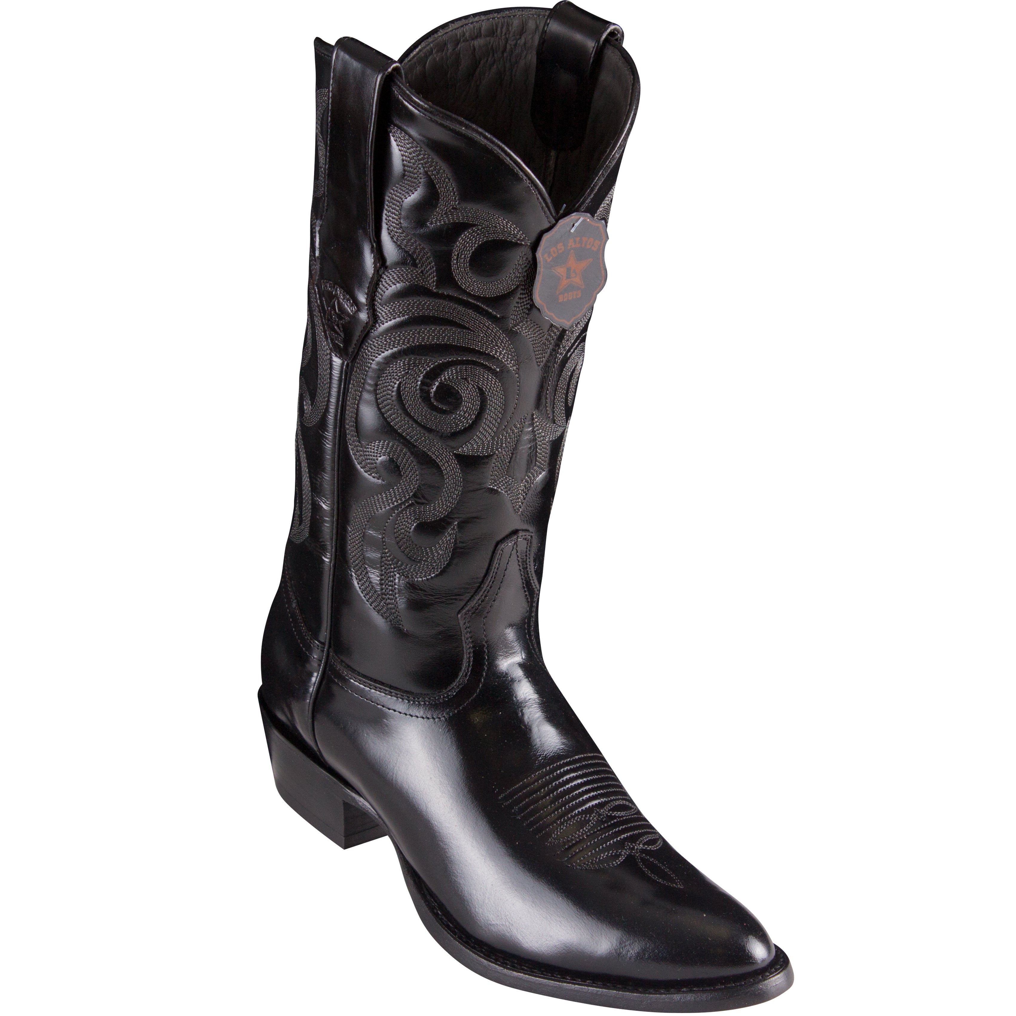 Round Toe Cowboy Boots - EE