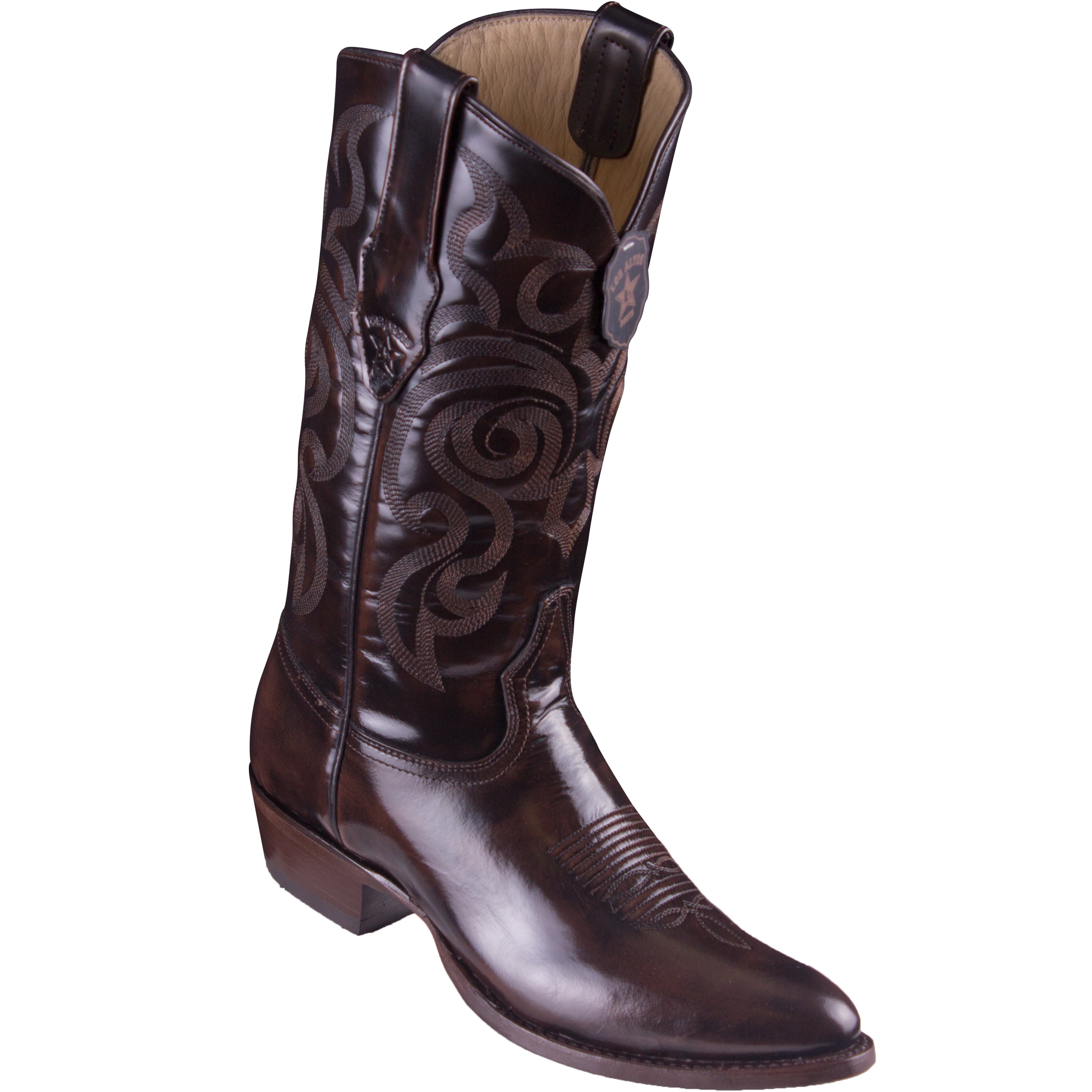 Round Toe Cowboy Boots - EE