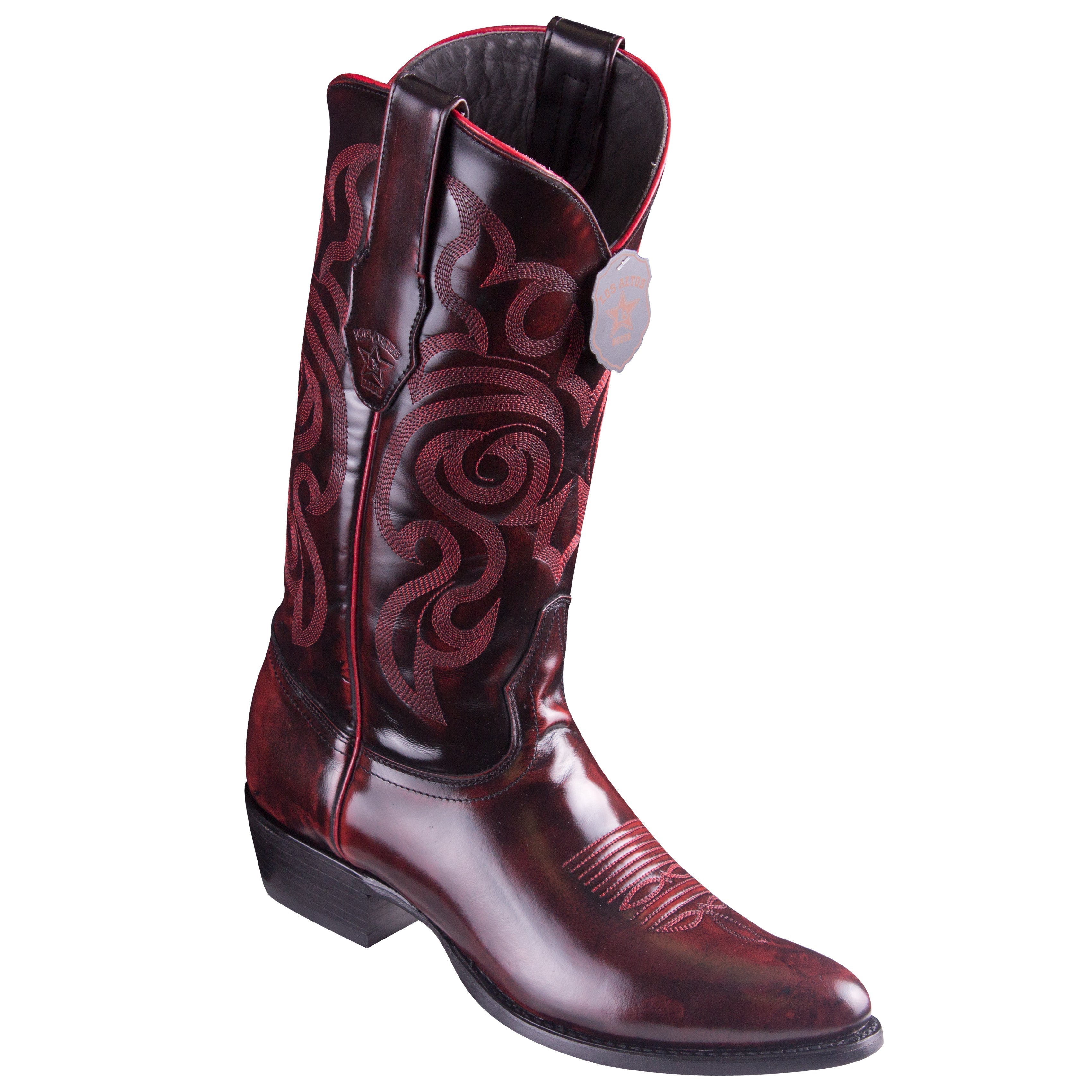 Round Toe Cowboy Boots - EE
