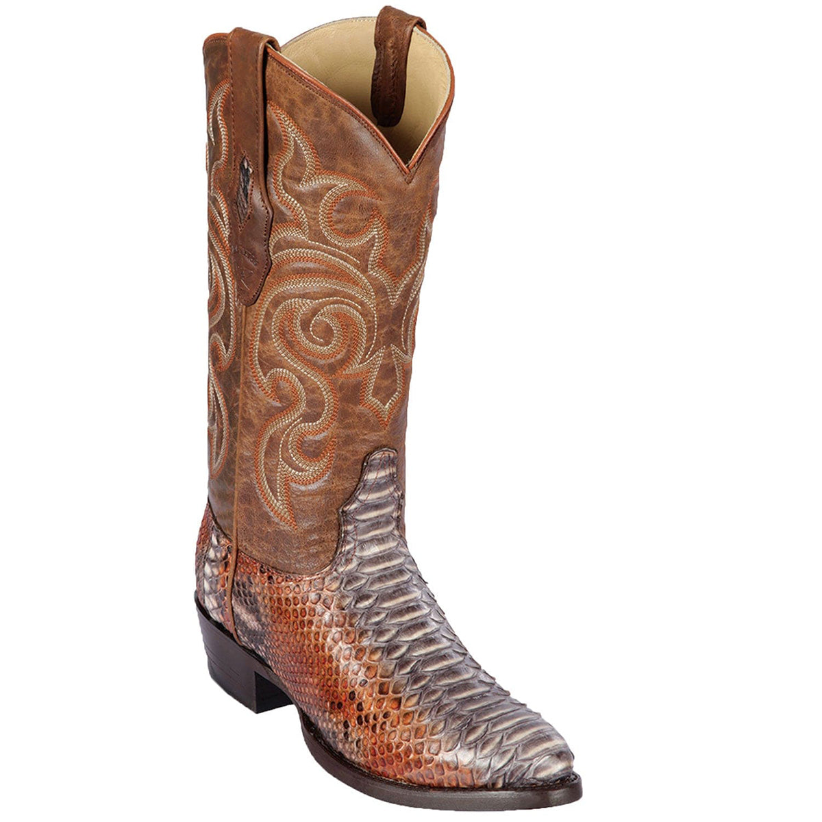 Mens Snakeskin Boots - D