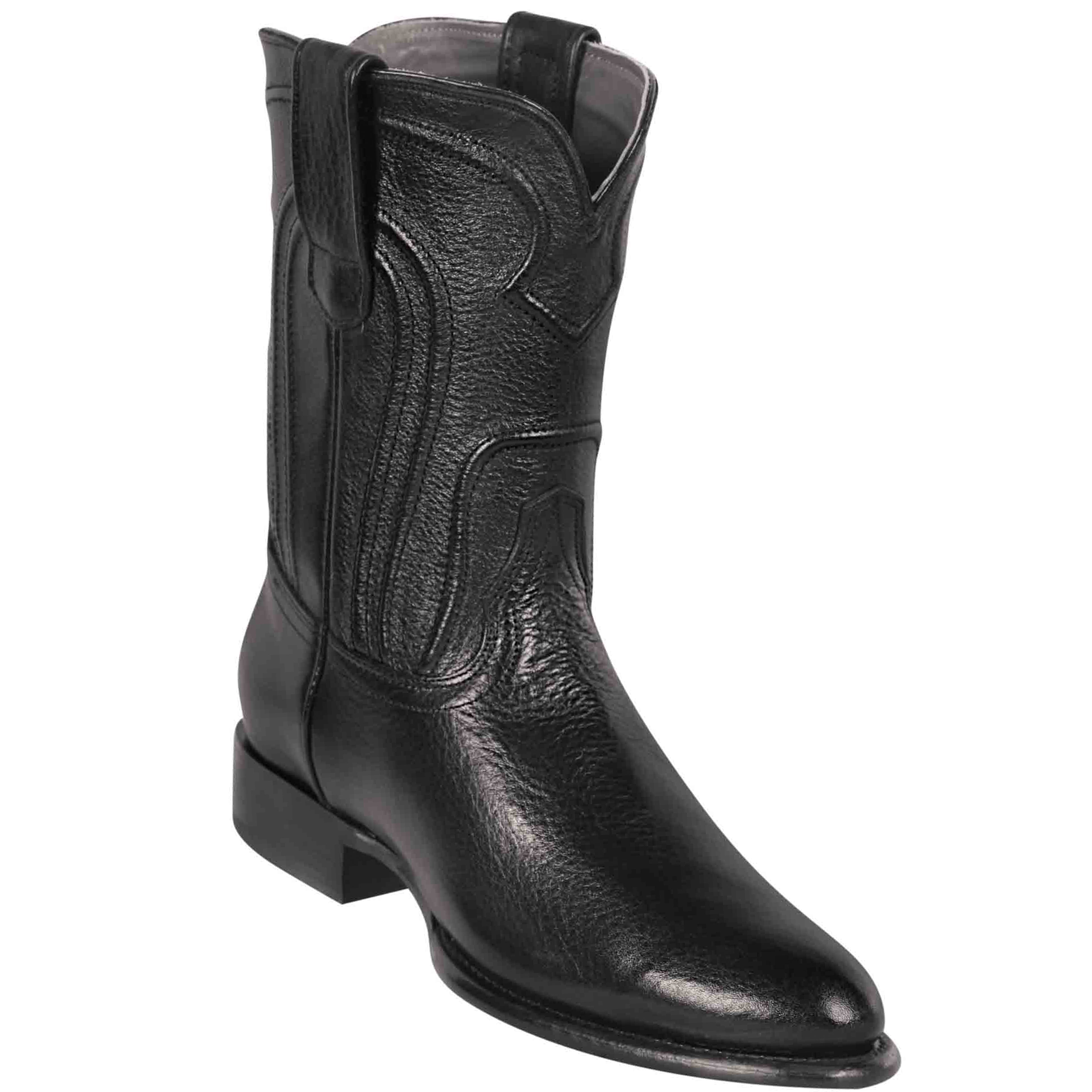 Men's Black Roper Boot - EE