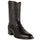 Black Caiman Roper Boots