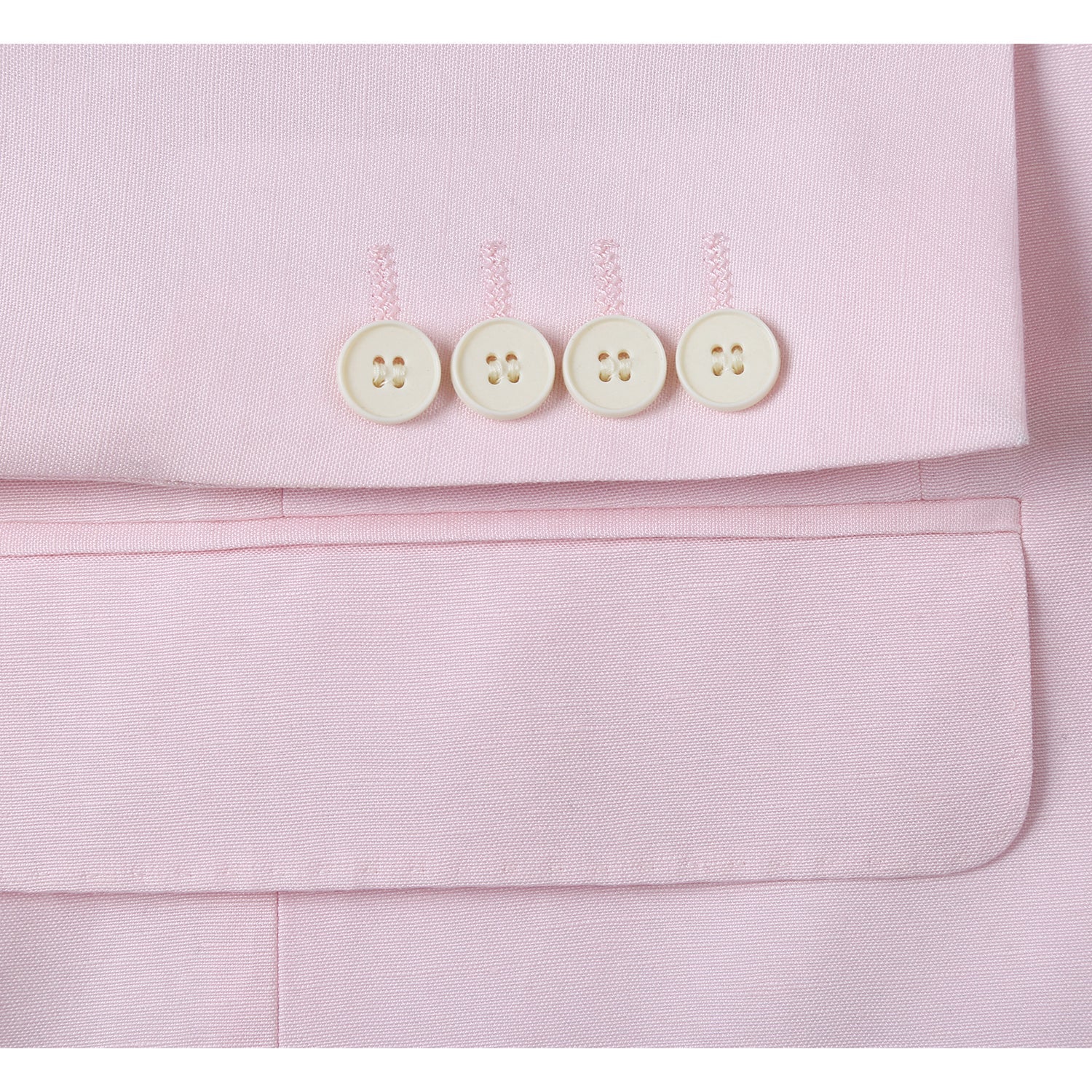 611-4 Men's New Slim Fit Checked Linen Suits - 38Lx32W