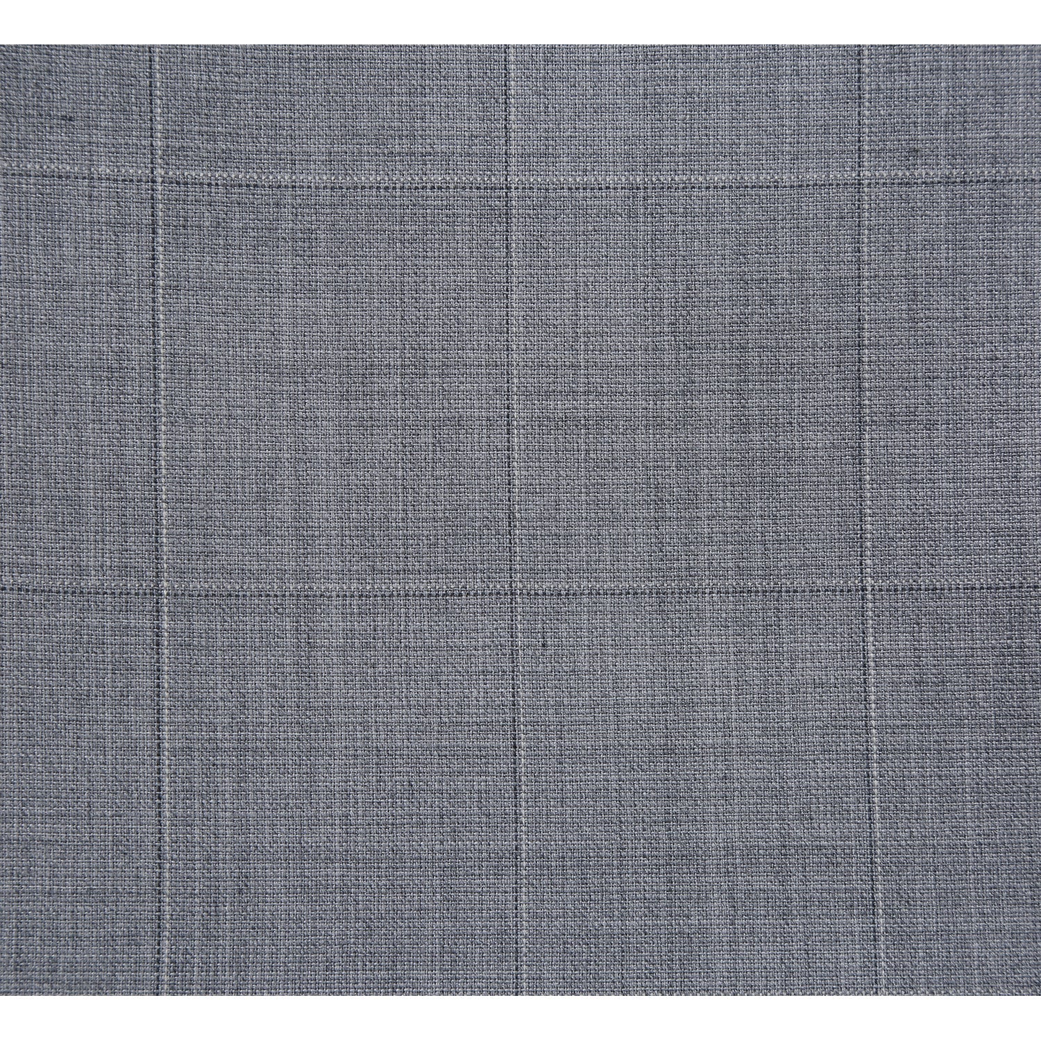 564-1 Men's Classic Fit Wool Blend Stretch Checked Suit - 38Lx32W
