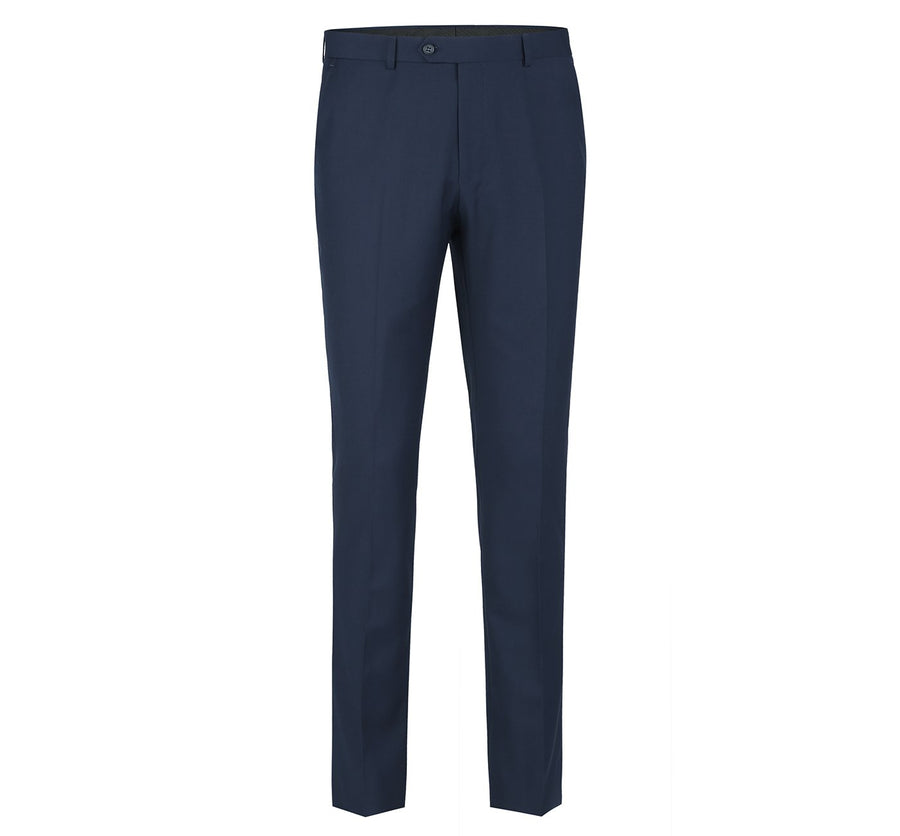 Navy Blue Slim Fit Shawl Collar Tuxedo for Men - Traditional Style - 34 Short