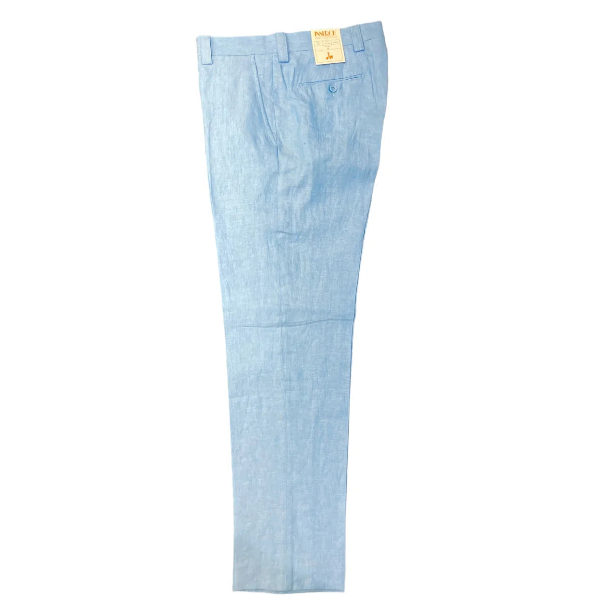 Linen Premium Pant - Lake Blue