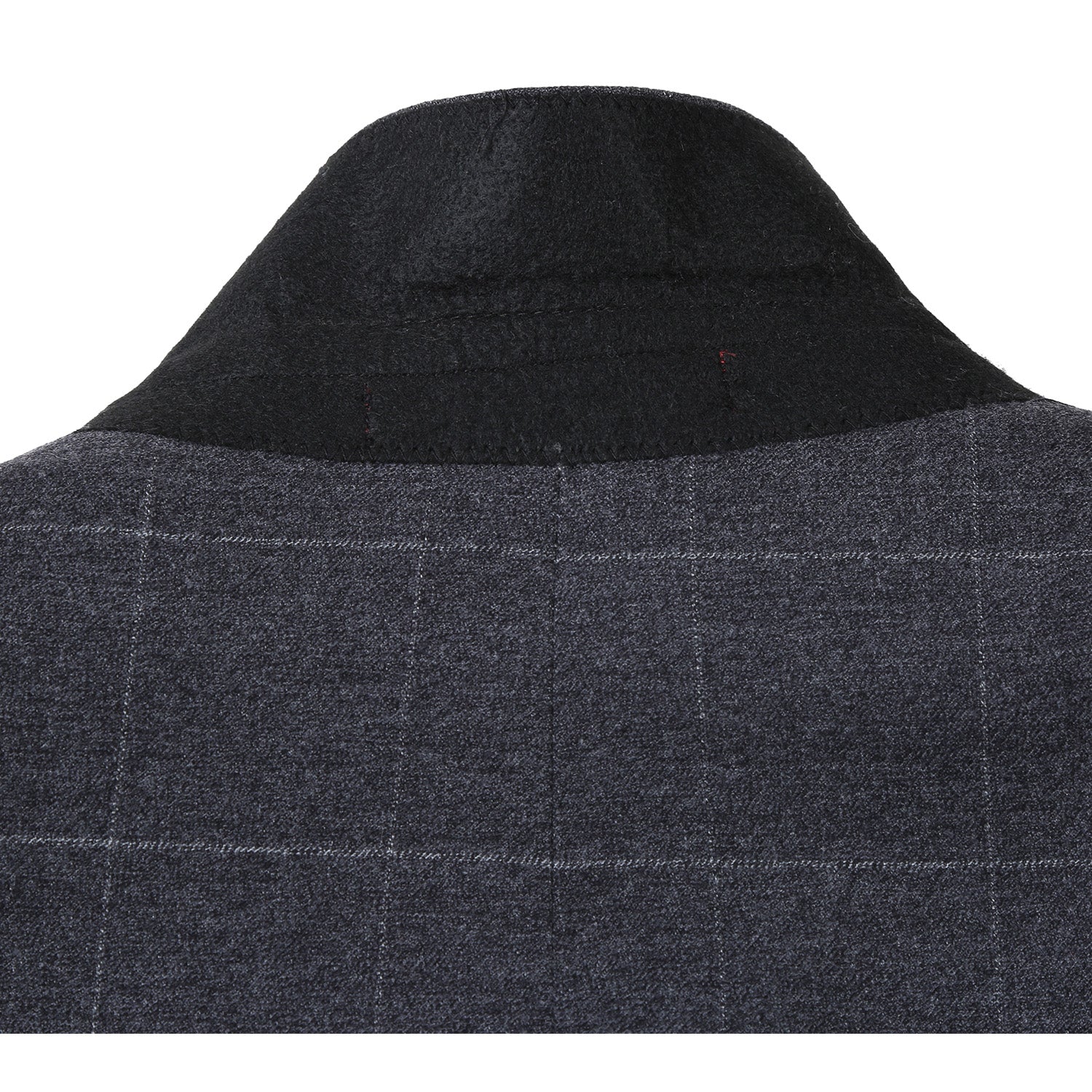 293-31 Men's Slim Fit Checked Suits - 38Lx32W