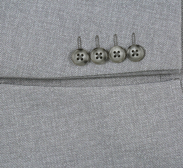 Half Canvas Slim Fit Blazer in Gray - 38R