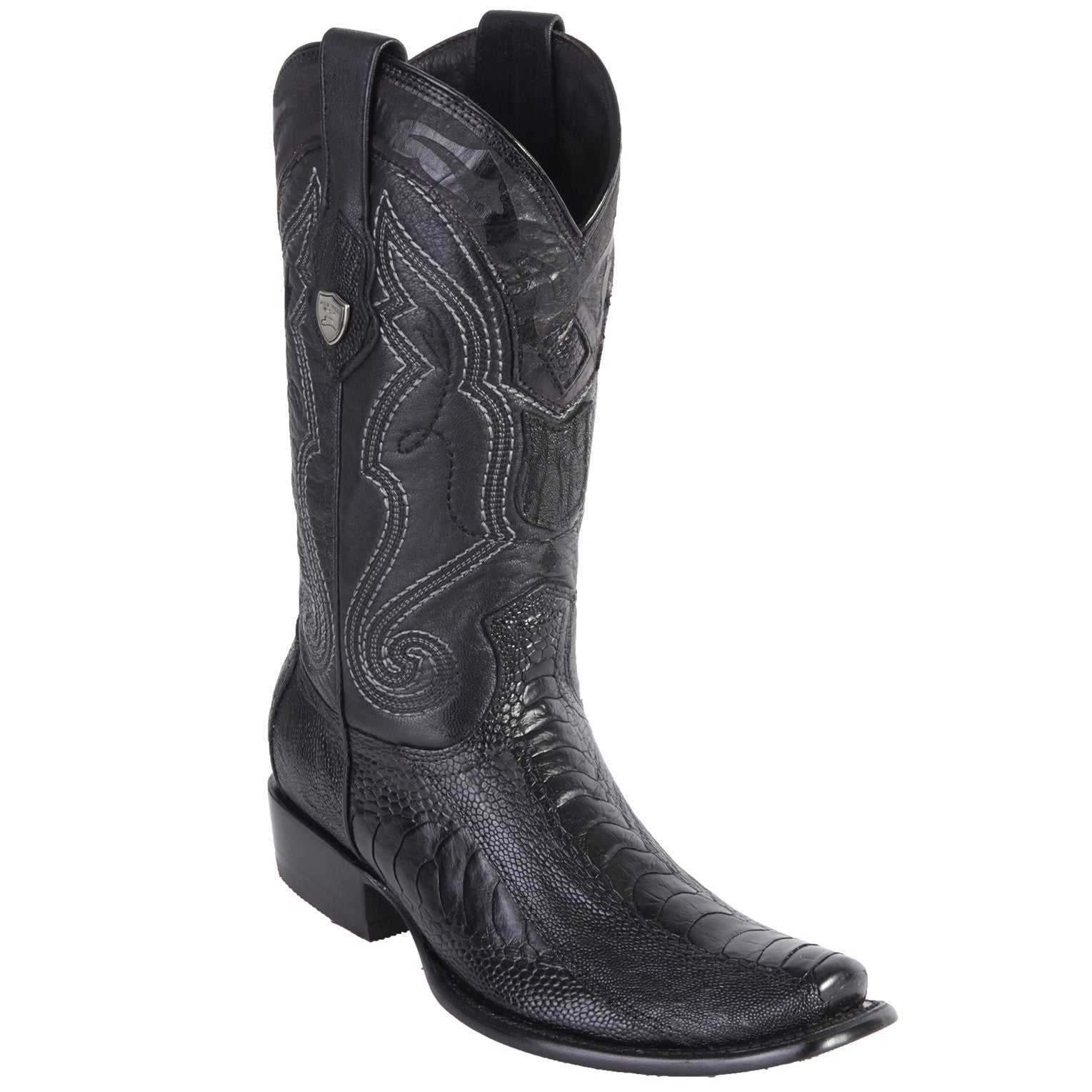 Ostrich Leg Mens Cowboy Boots Dubai Toe - EE
