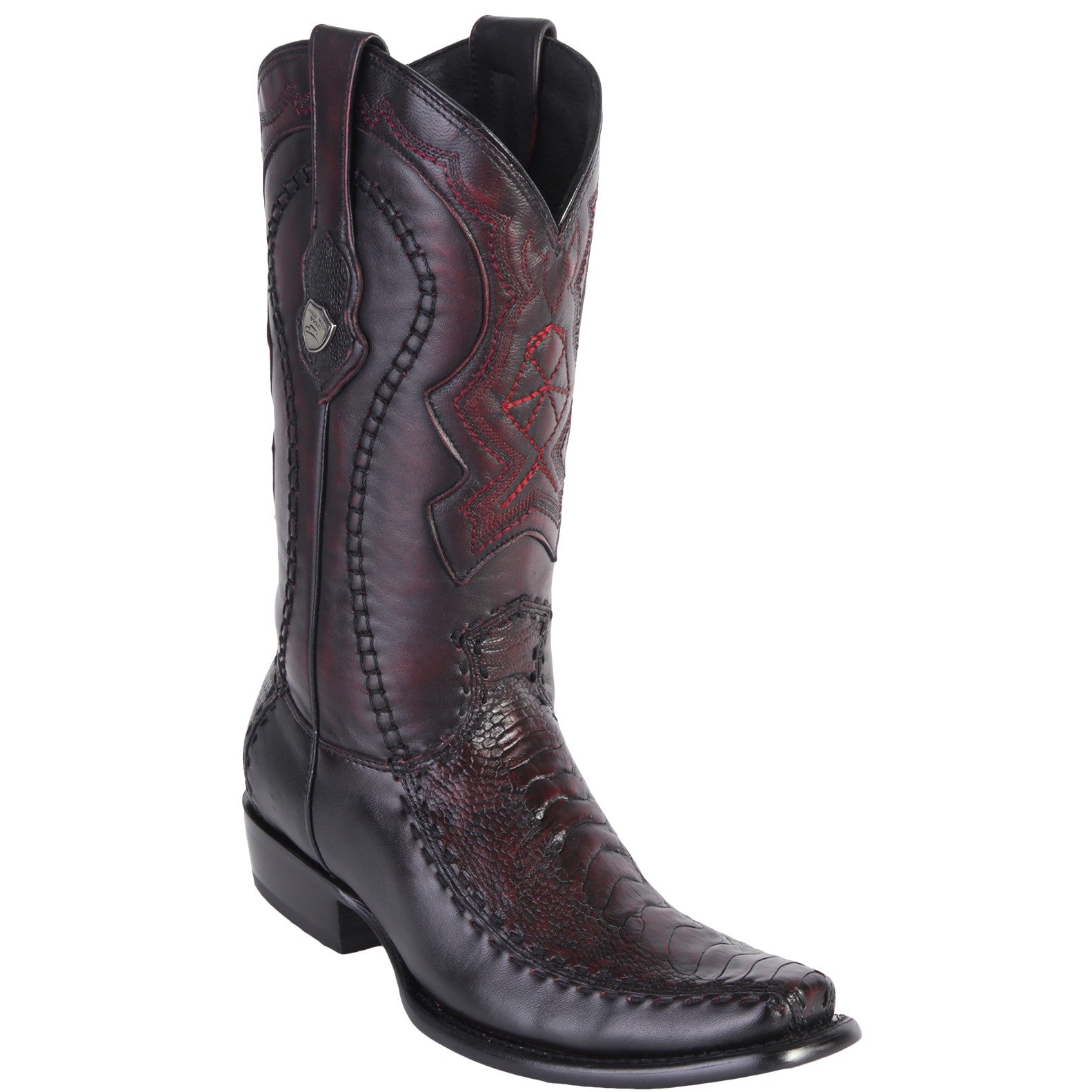 Ostrich Leg Mens Cowboy Boots Dubai Toe - EE