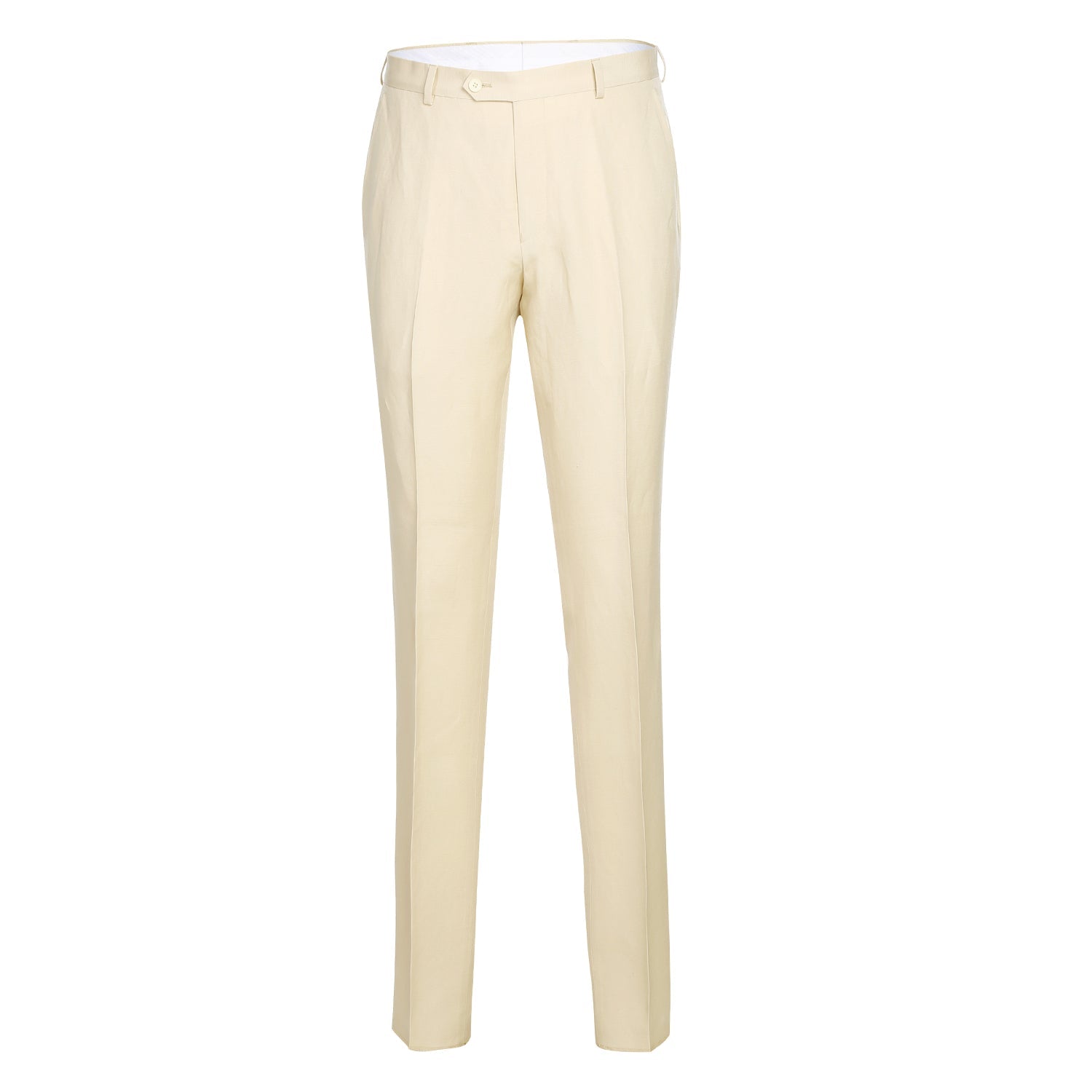 611-6 Men's New Slim Fit Checked Linen Suits - 38Lx32W