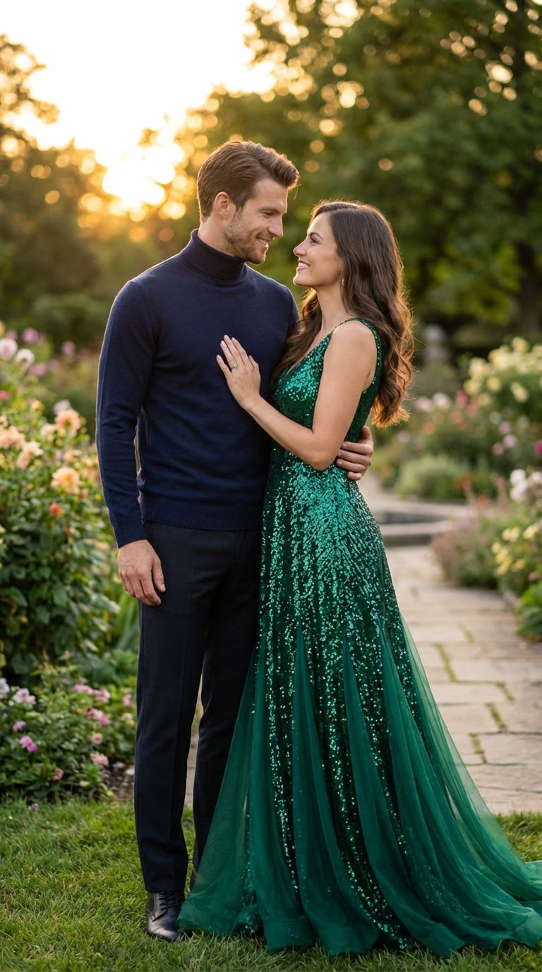 Menâ€™s Navy Blue Turtleneck Sweater Pullover | Cotton Blend Long Sleeve Knit Top for Casual & Smart Wear - S