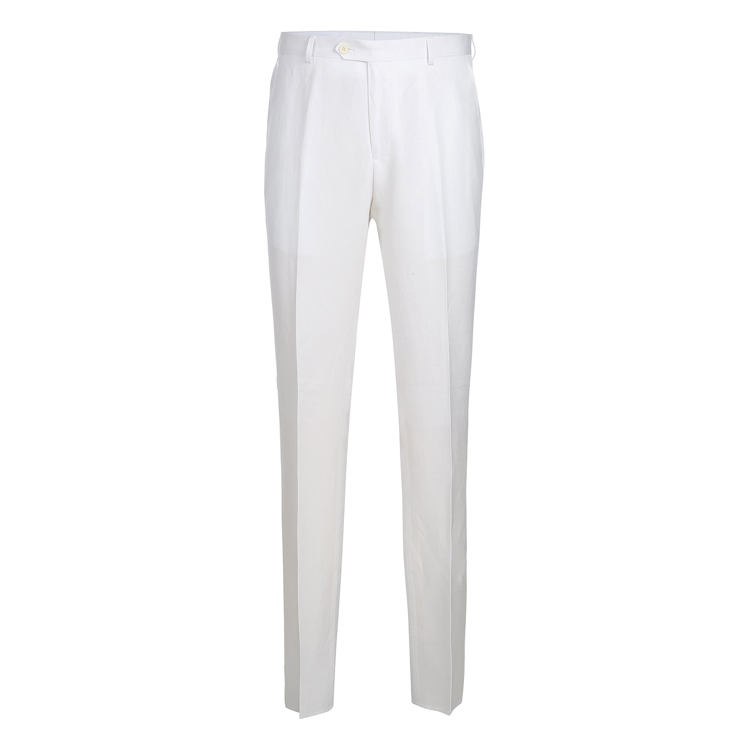 611-2 Men's New Slim Fit Checked Linen Suits - 38Lx32W