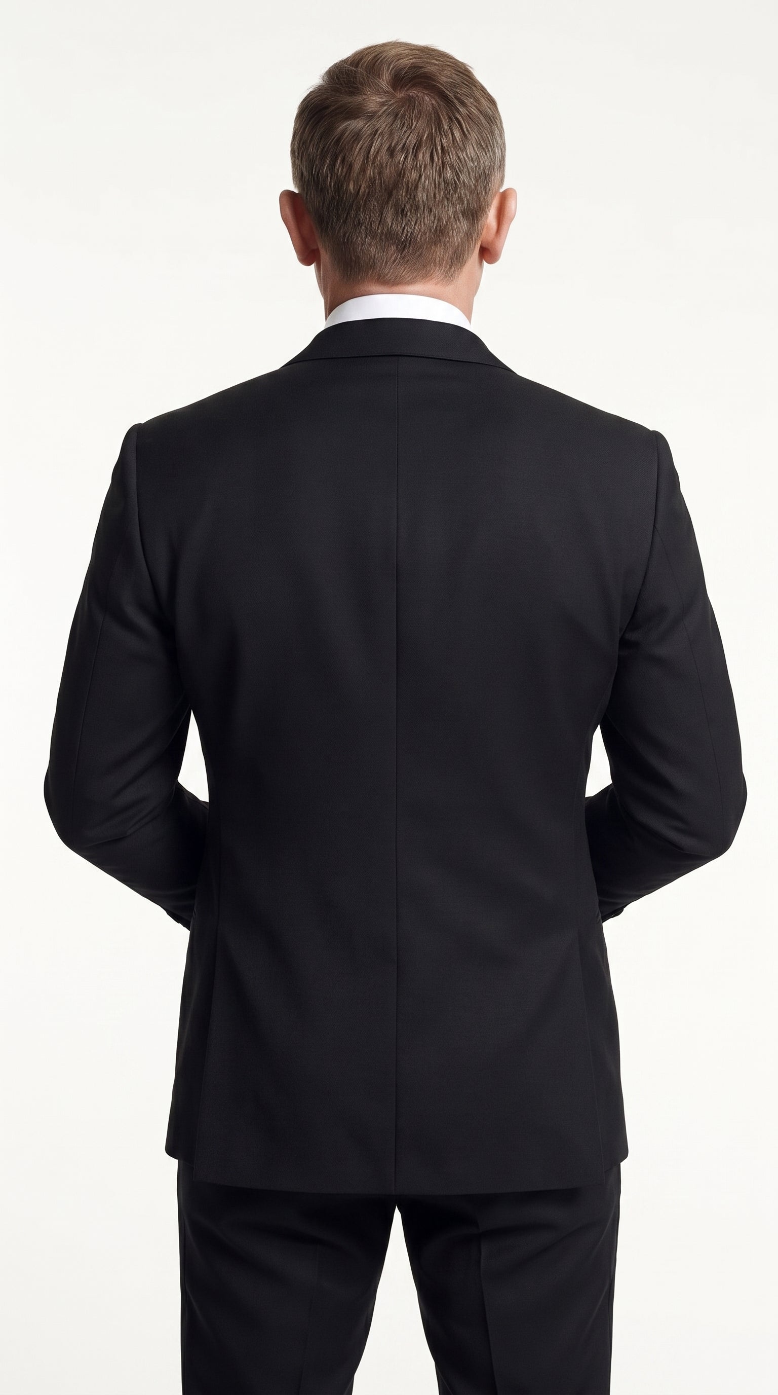 Men’s James Bond Style Black Dinner Jacket Blazer – Classic Formal Tuxedo Evening Wear