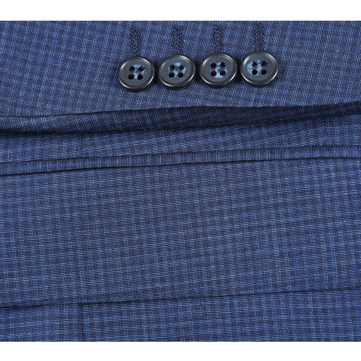 564-4 Men's Slim Fit Wool Suit - 38Lx32W