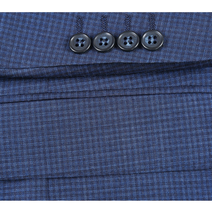 564-4 Men's Slim Fit Wool Suit