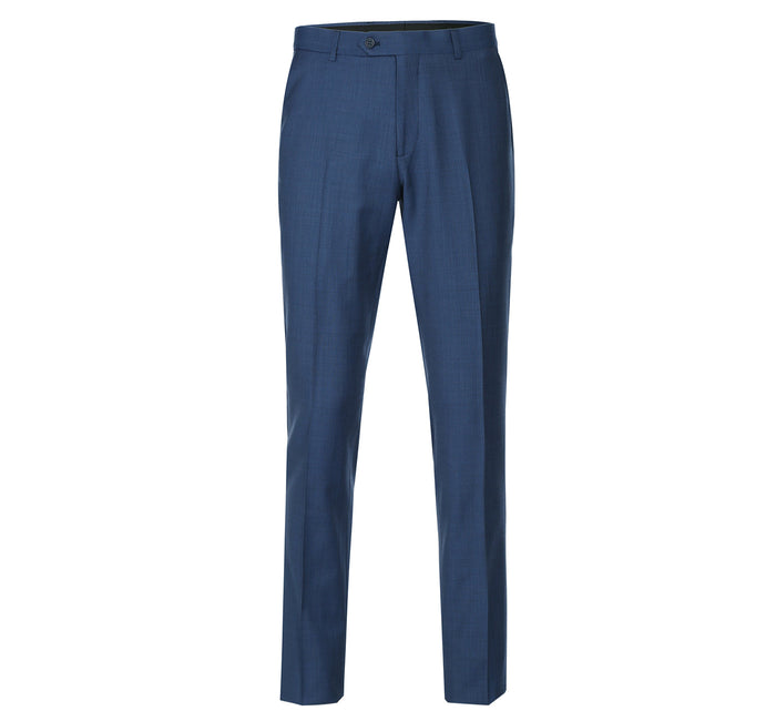 557-1 Men's 2-Piece Slim Fit Single Breasted Wool Suit