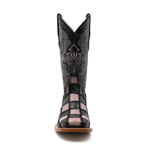 Ferrini Patchwork Leather Loafers