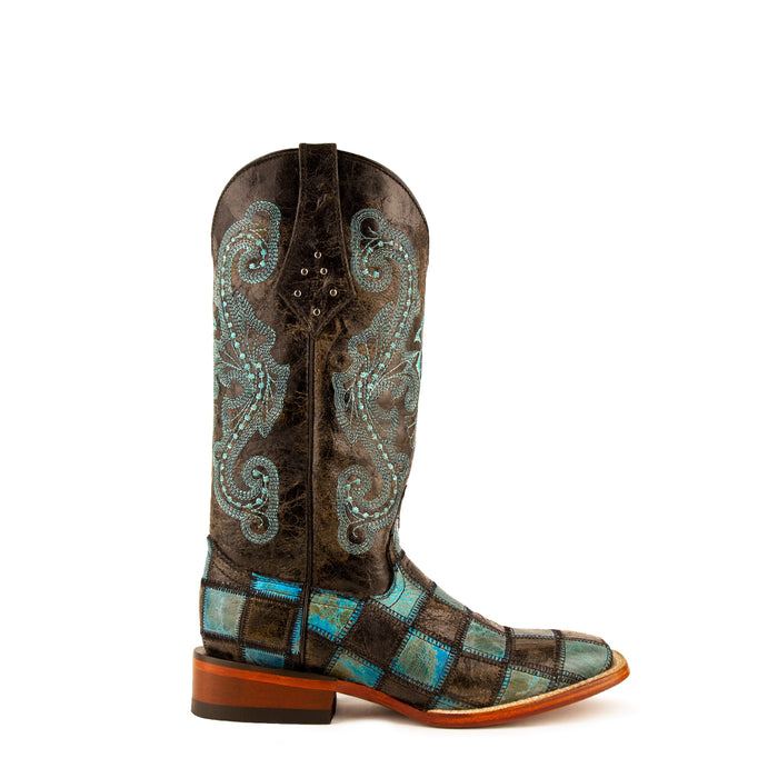 Ferrini Patchwork Luxury Leather Loafers