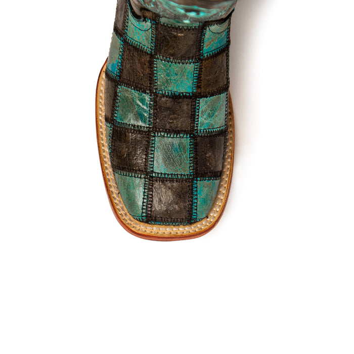 Ferrini Patchwork Luxury Leather Loafers