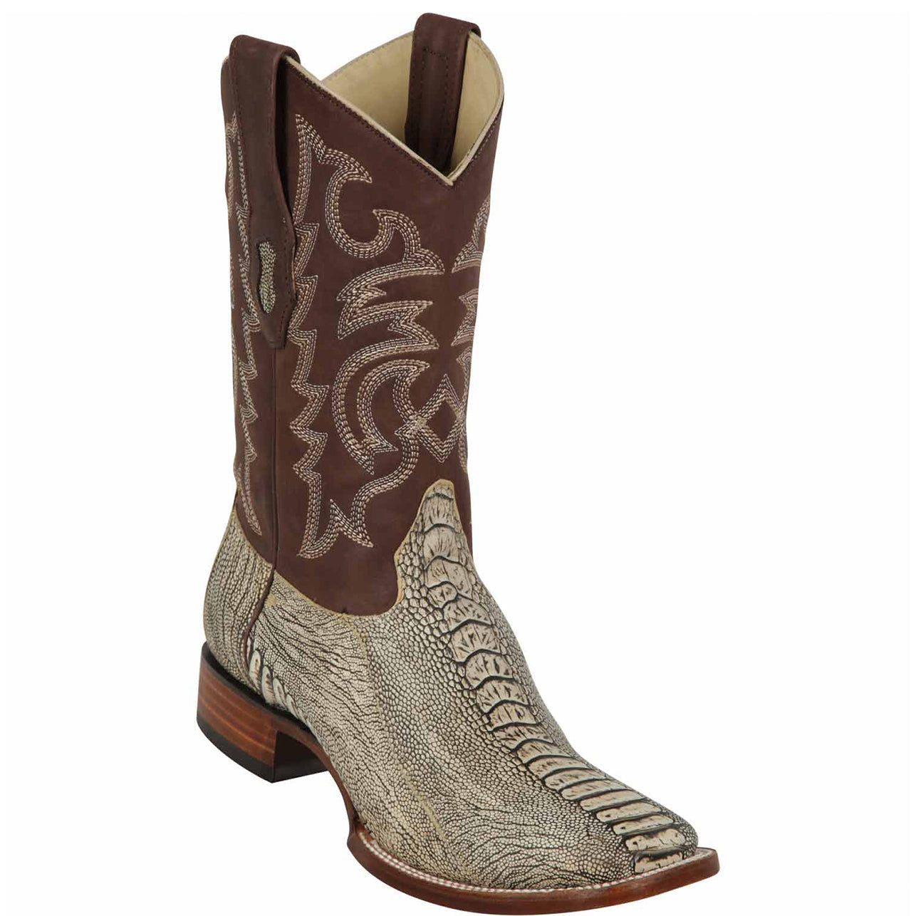 Rustic Oryx Ostrich Leg Boots - EE